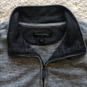 Banana Republic quarter zip